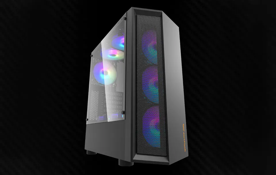 Computer Case Darkflash Wave (black)