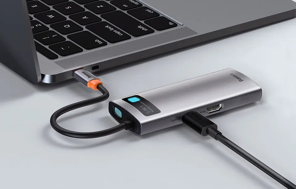 Baseus 5in1 Hub USB-C to 3x USB 3.0 + HDMI + USB-C PD Adapter