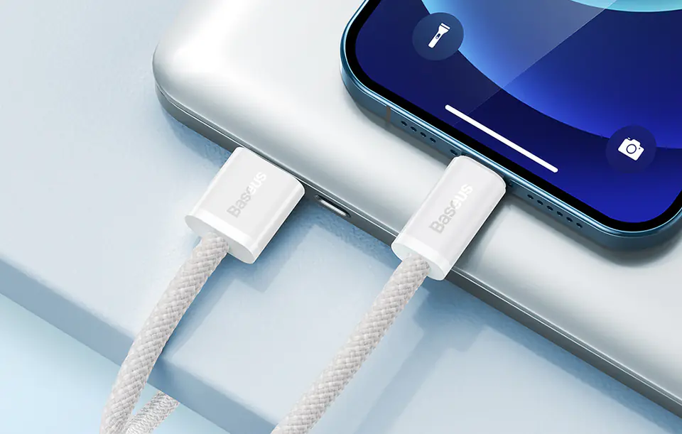 Kabel USB do Lightning Baseus Dynamic, 2.4A, 2m (biały)