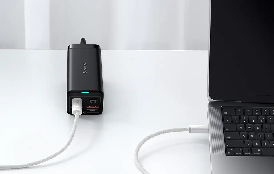 Baseus Dynamic USB-C to USB-C Cable, 100W, 2m (white)