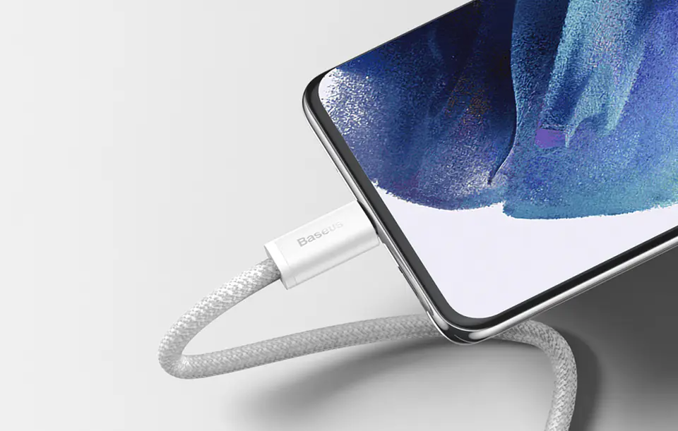 Baseus Dynamic USB-C to USB-C Cable, 100W, 2m (white)