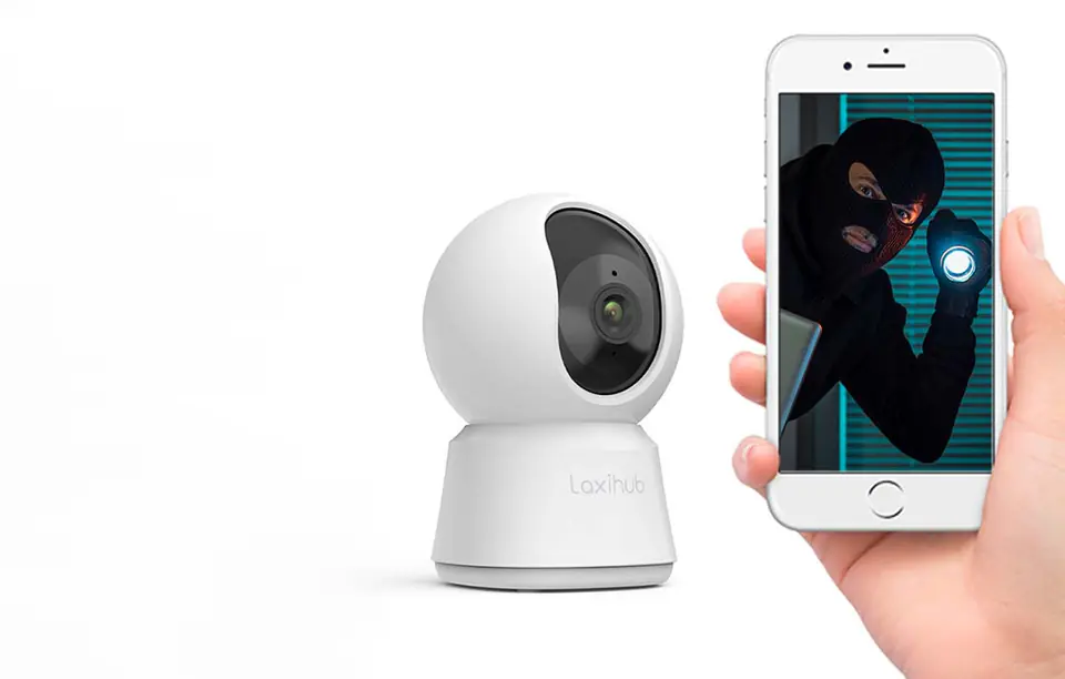 Laxihub P2-TY WiFi 1080p 360° Tuya IP Camera