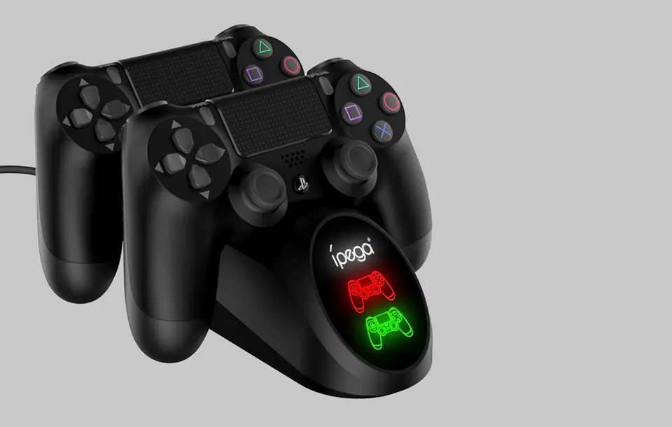 Dual Controller / GamePad Dock for PS4 iPega PG-9180 (Black)
