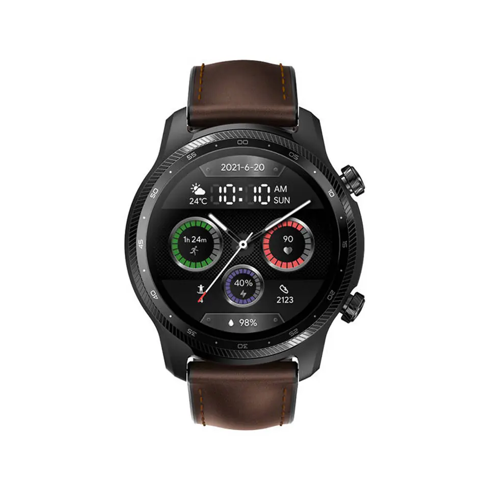 Mobvoi TicWatch Pro 3 with Built-In GPS, Shadow Black P1032000300A