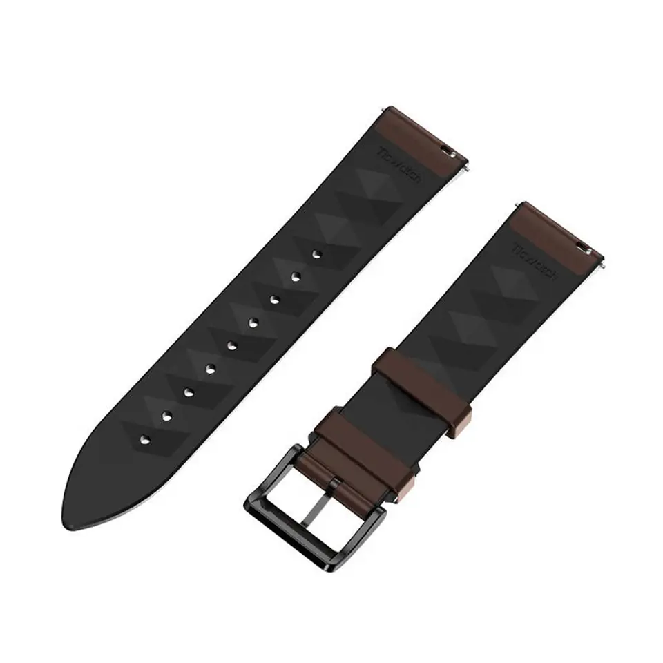 22mm Strap for Ticwatch Pro 3/Ticwatch Pro 3 LTE Sport Watch Band (Black) 