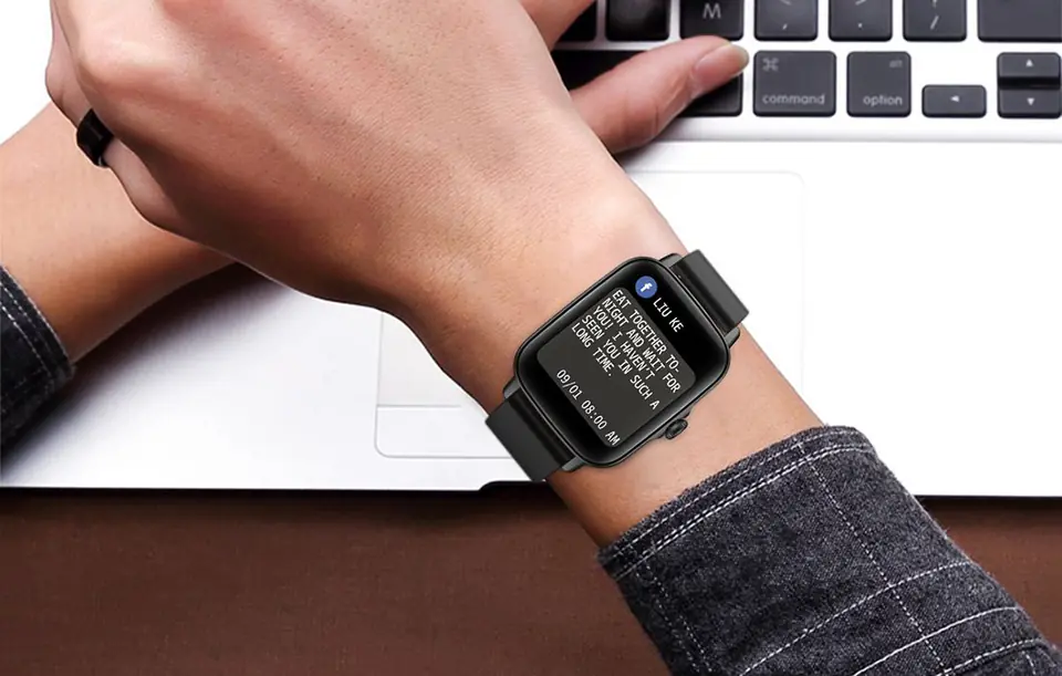 Colmi P28 smartwatch (black)