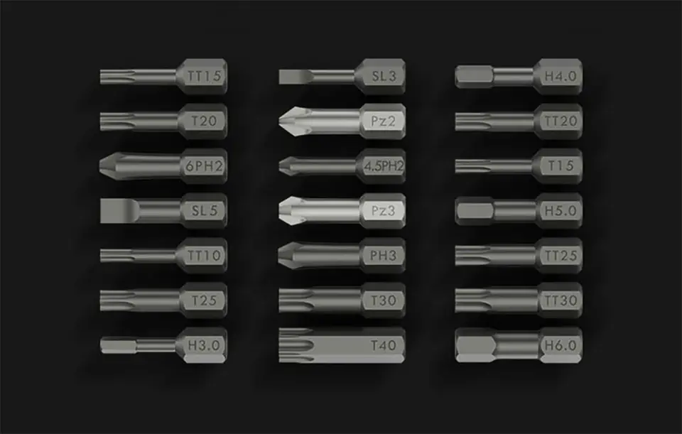 JIMI Home JM-GNT23 precision screwdriver set, 23 pieces