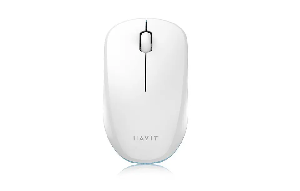 Wireless Universal Mouse Havit MS66GT-WB (white-blue)