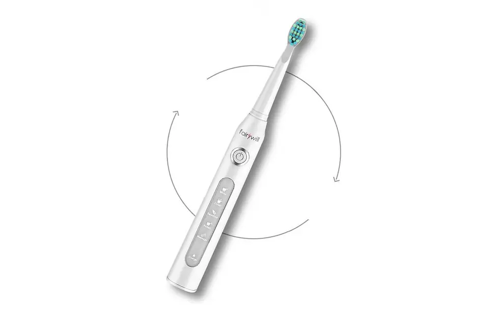 Sonic toothbrush with tip set and irrigator FairyWill FW-507+FW-5020E (white)