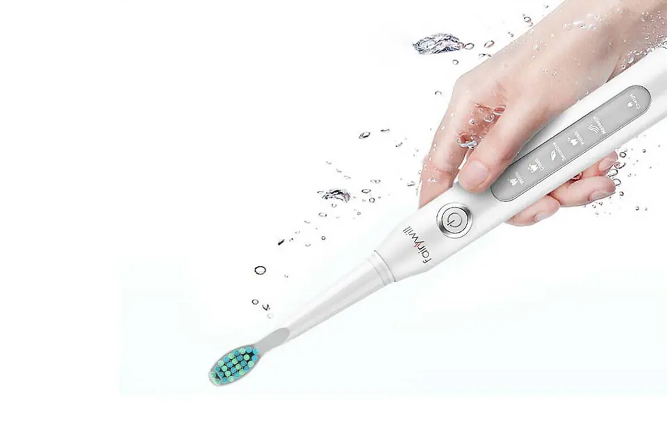 Sonic toothbrush with tip set FairyWill 507 (White)