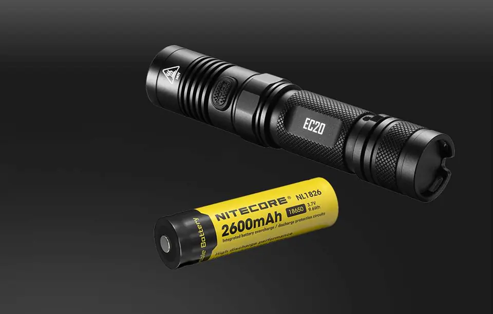 Flashlight Nitecore EC20, 960lm