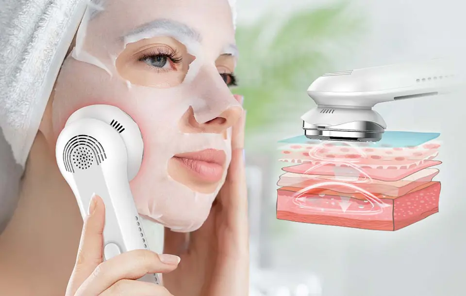 ANLAN 01-ADRY13-02A Ultrasonic Facial Massager