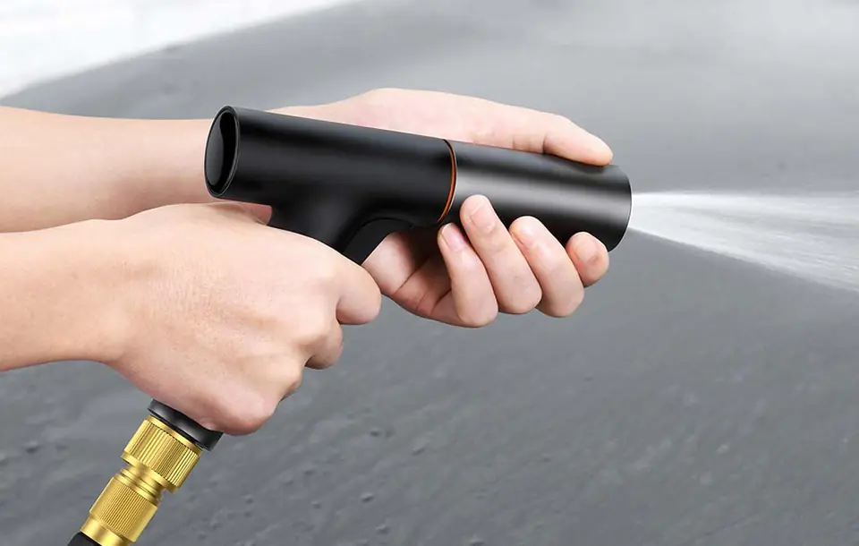 Baseus GF5 Nozzle Hose for Car Washing, 7.5m (Black)