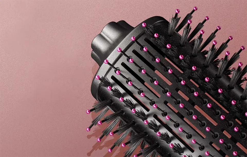Hair dryer - brush 1000 W Kipozi HY-033