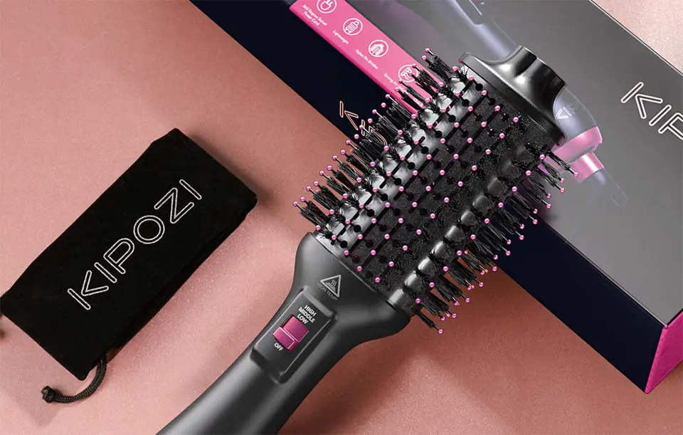 Hair dryer - brush 1000 W Kipozi HY-033