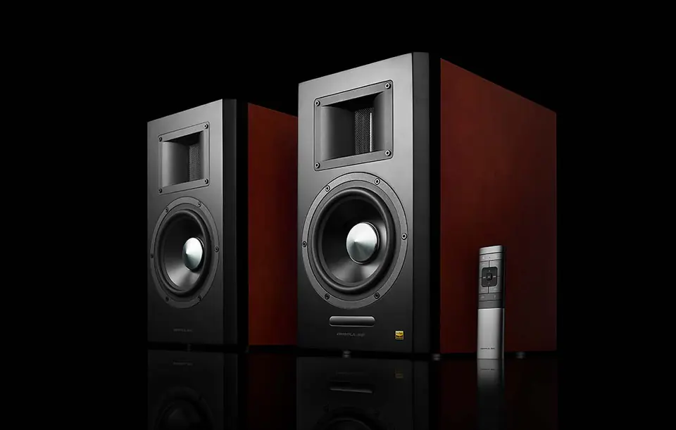 2.0 Edifier Airpulse A300 Speakers (cherry)