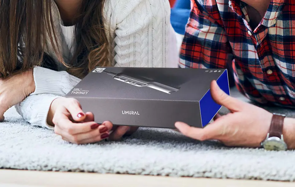 Beard and hair straightener Limural BS1090