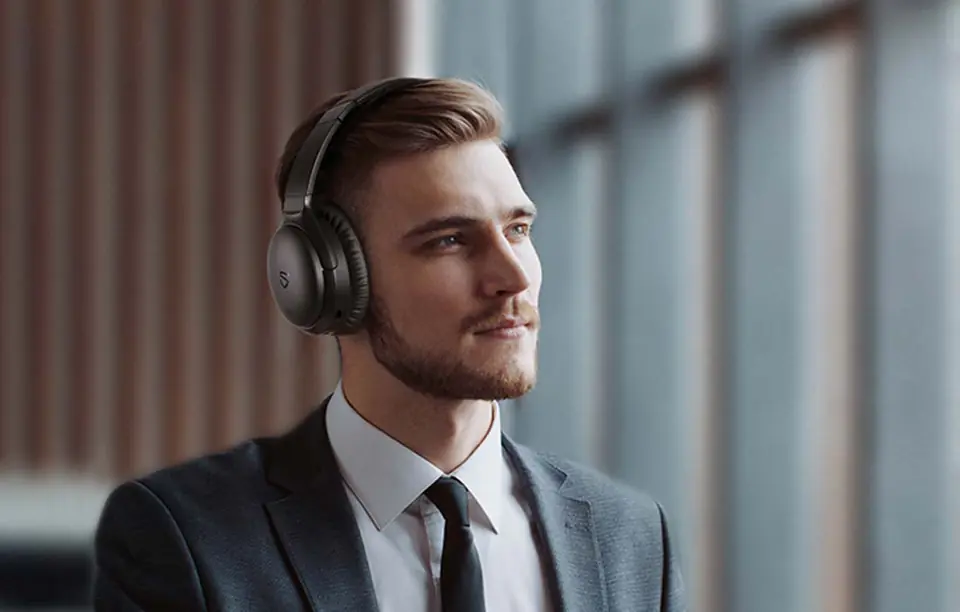 SOUNDPEATS A6 Hybrid Active Noise Cancelling Over Ear Headphone User Manual