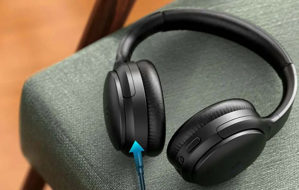 Soundpeats A6, ANC headphones (black)