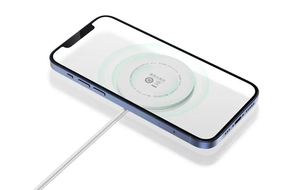 Wireless charger UGREEN CD245, 15W (white)