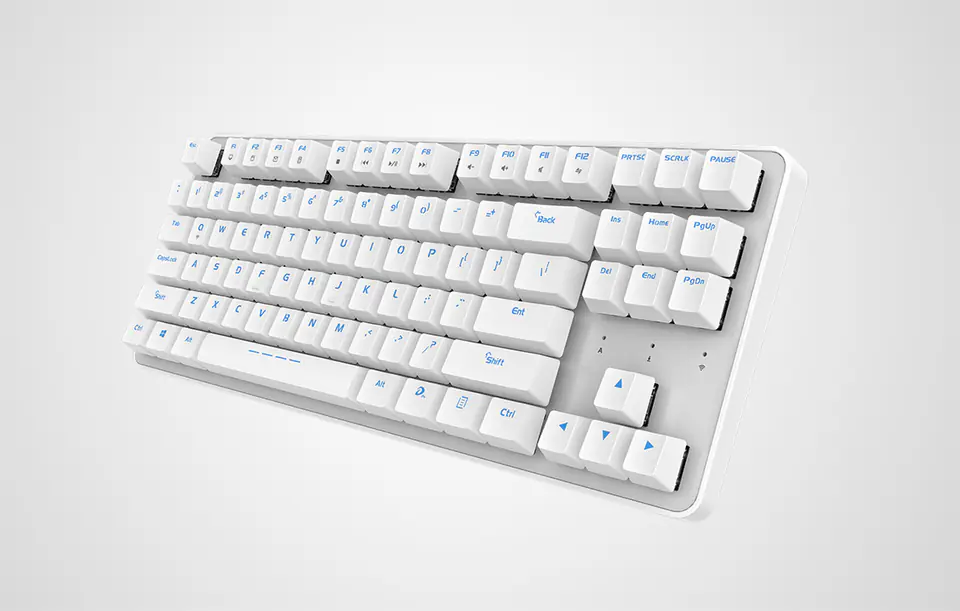 Dareu EK807G 2.4G Wireless Mechanical Keyboard (White)