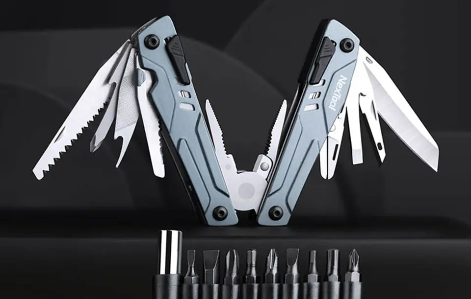 Multitool Nextool NE20045 15in1 + bit set (blue)