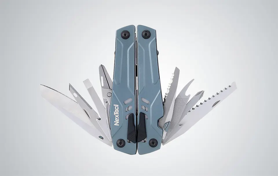 Multitool Nextool NE20045 15w1 + zestaw bitów (niebieski)