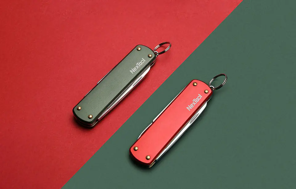 Multifunctional mini pocket knife Nextool NE0142 ( red )