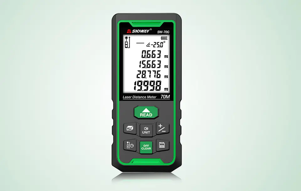 SNDWAY SW-70G Laser Distance Meter (Range 70m)