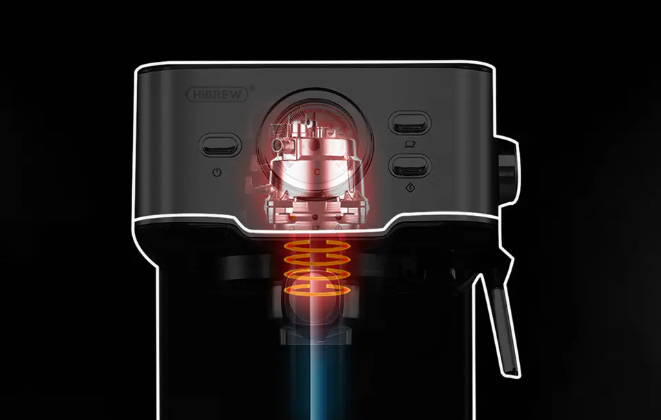 Stock coffee maker 1050 W HiBREW H5