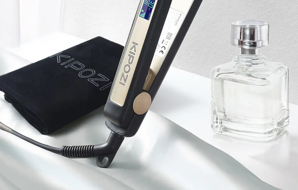 Kipozi K-137 Hair Straightener (Black)