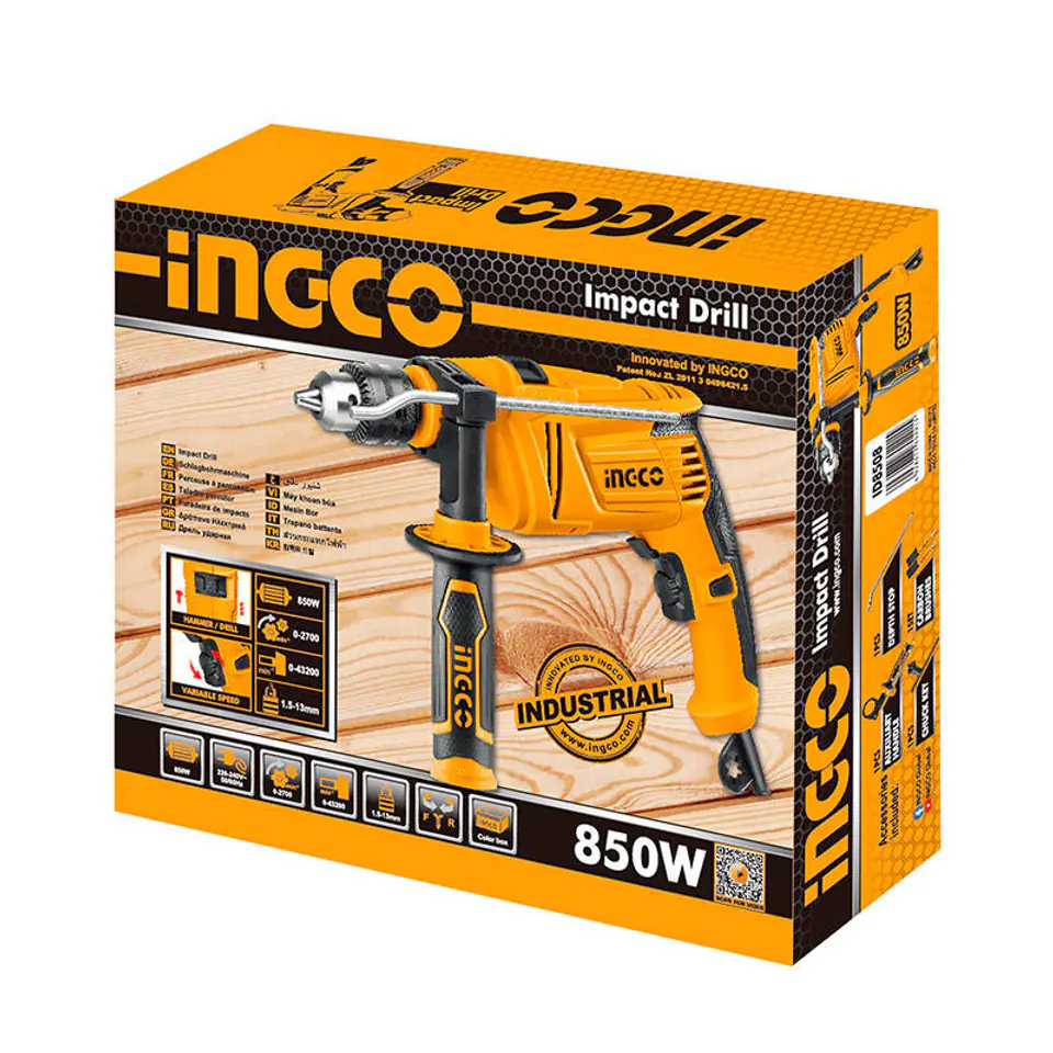 Ingco impact deals drill 850w