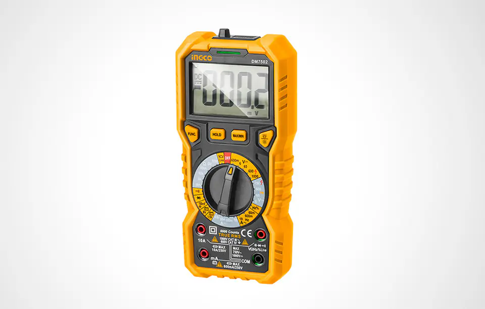 Digital Multimeter INGCO DM7502, True RMS, NCV