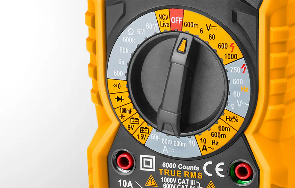 Digital Multimeter INGCO DM7502, True RMS, NCV