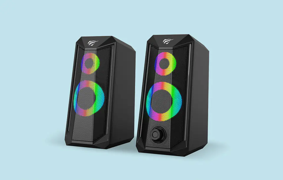 Computer Speakers Havit SK202 2.0 RGB (Black)