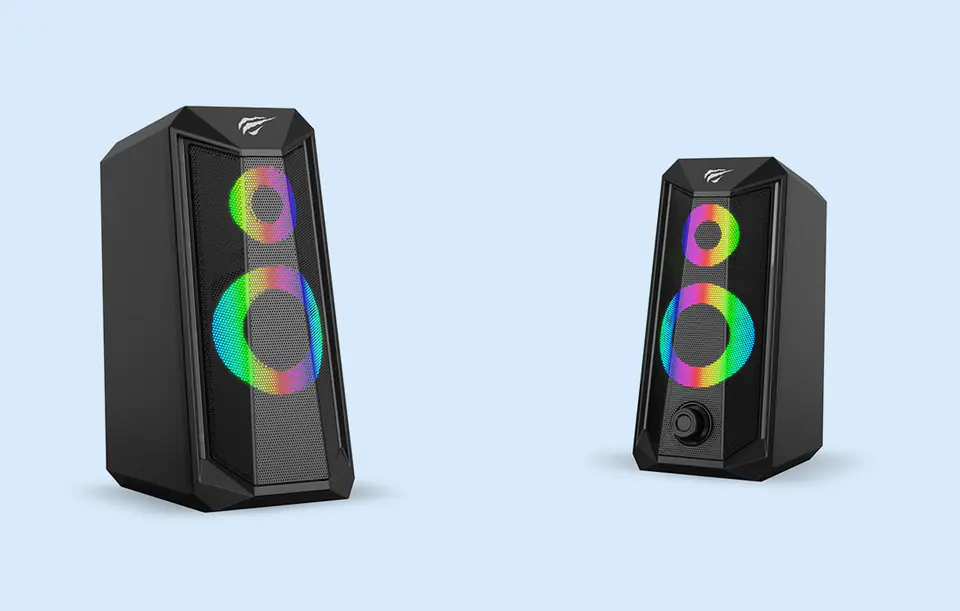 Computer Speakers Havit SK202 2.0 RGB (Black)