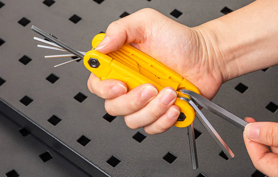 Deli Tools Allen Key Set EDL230308, 1.5-8mm