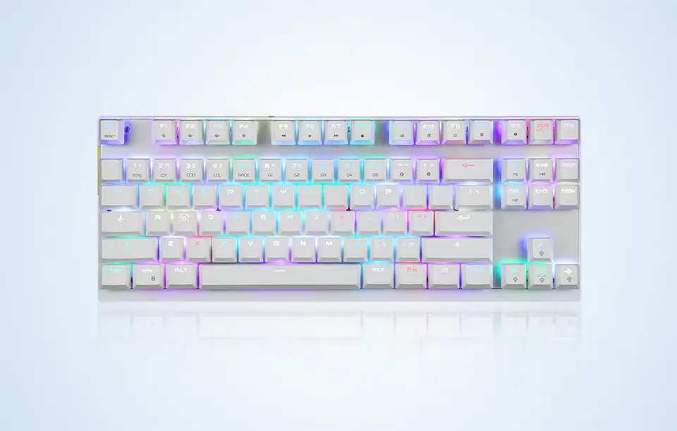 Motospeed K82 RGB Mechanical Keyboard (White)