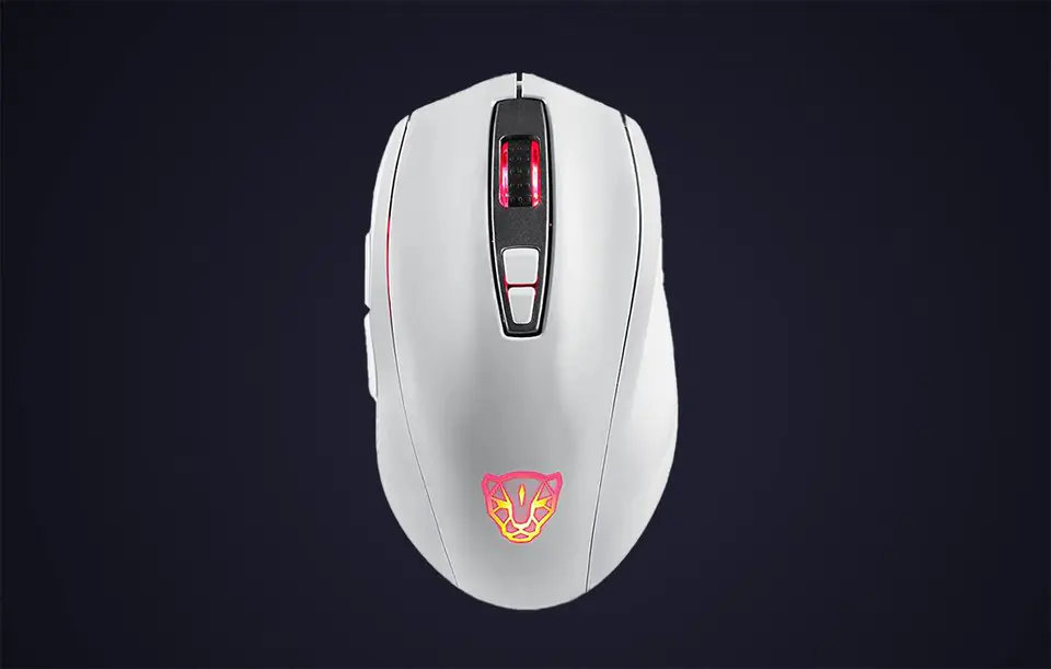 Motospeed V60 5000 DPI Gaming Mouse (White)