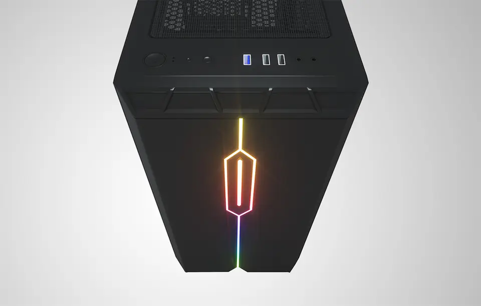 Computer Case Darkflash DLM23 LED (Black)