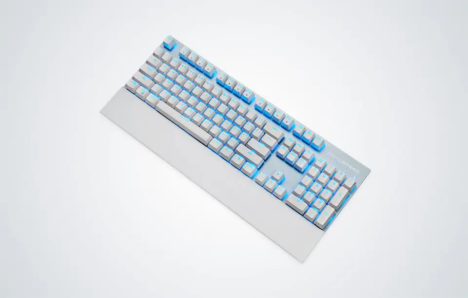 Motospeed GK89 2.4G Wireless Mechanical Keyboard (White)