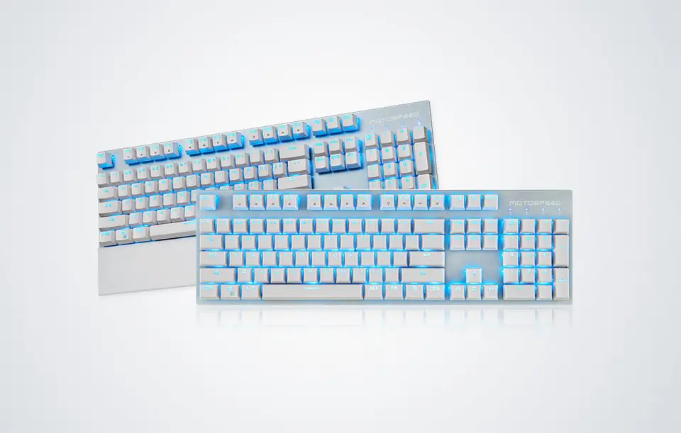 Motospeed GK89 2.4G Wireless Mechanical Keyboard (White)