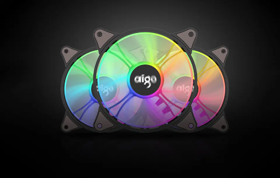 ARGB Fan Kit for Aigo AR12 3in1 120x120 (Black)