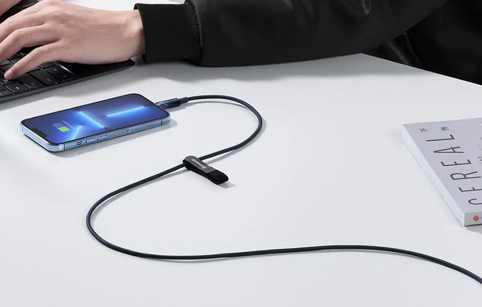 USB-C Cable for Lightning Baseus Explorer, 20W, 1m (Blue)