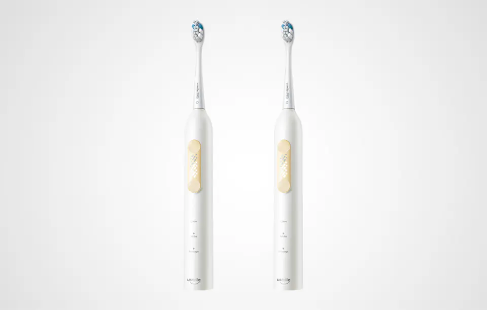 Sonic toothbrush with tip set Usmile P4 (white)