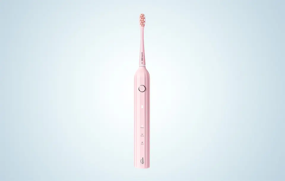 Sonic toothbrush with tip set and case Usmile Y1S (pink)
