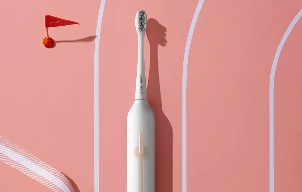 Sonic toothbrush with tip set Usmile P1 (white)