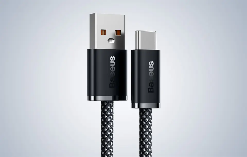 USB to USB-C Cable Baseus Dynamic Series, 100W, 1m (Grey)