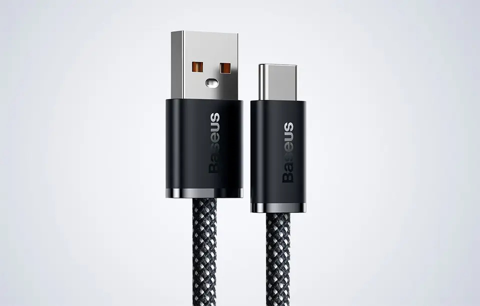 USB to USB-C Cable Baseus Dynamic Series, 100W, 2m (Black)