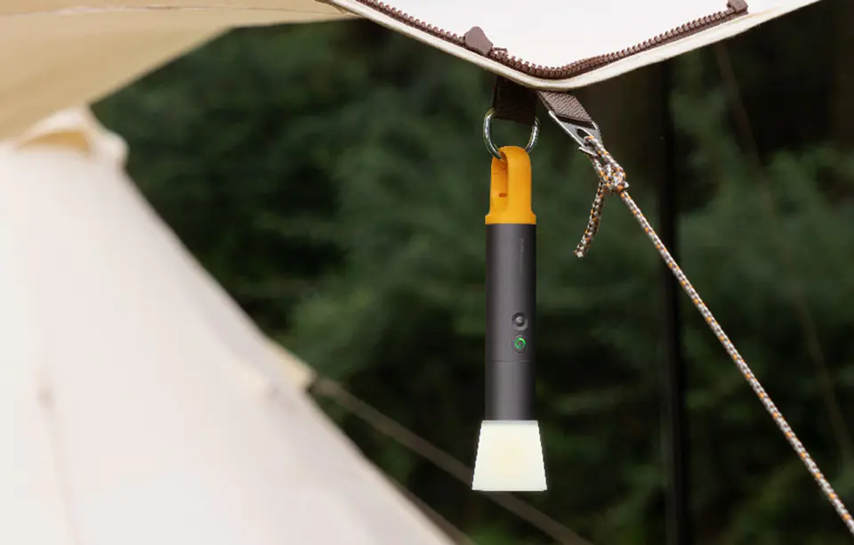 HOTO QWSDT001 Flashlight, 1000lm, USB-C